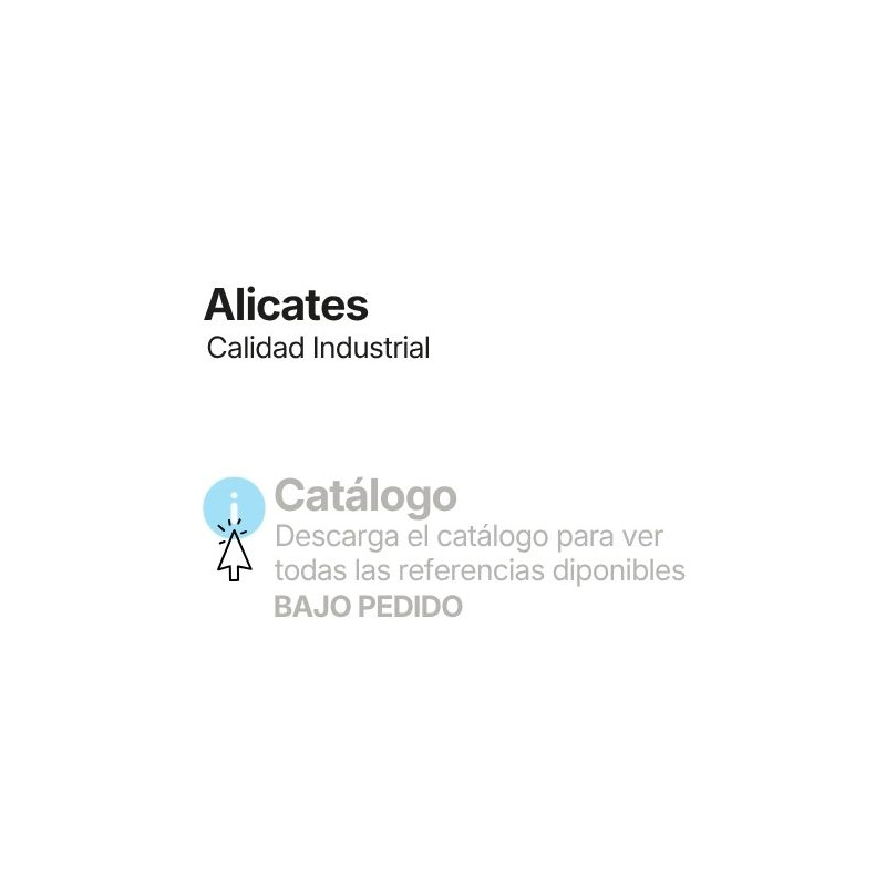 Consulte más Alicates disponibles en el catálogo DOGHER