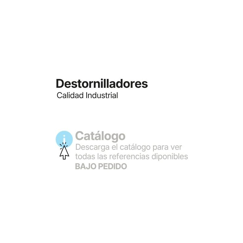 Consulte más Destornilladores disponibles en el catálogo DOGHER