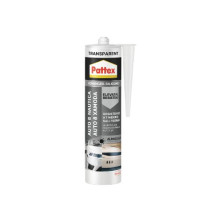 Pattex Silicona Sellador Auto & Náutica Transparente Nueva Generación Cartucho 280 ml
