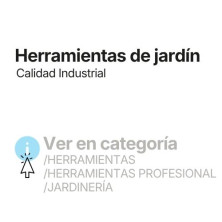 Consulte todas las herramientas de jardín, descargando el catálogo