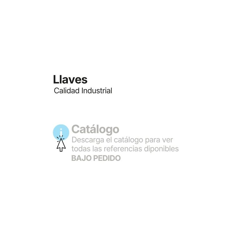 Consulte más Llaves disponibles en el catálogo DOGHER