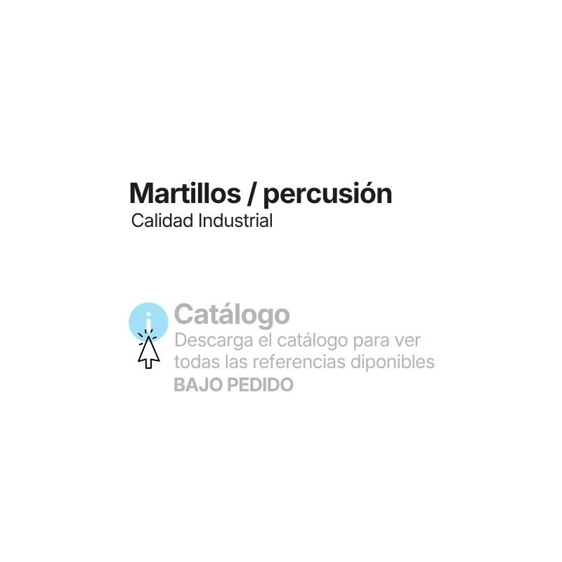 Consulte más Martillos disponibles en el catálogo DOGHER