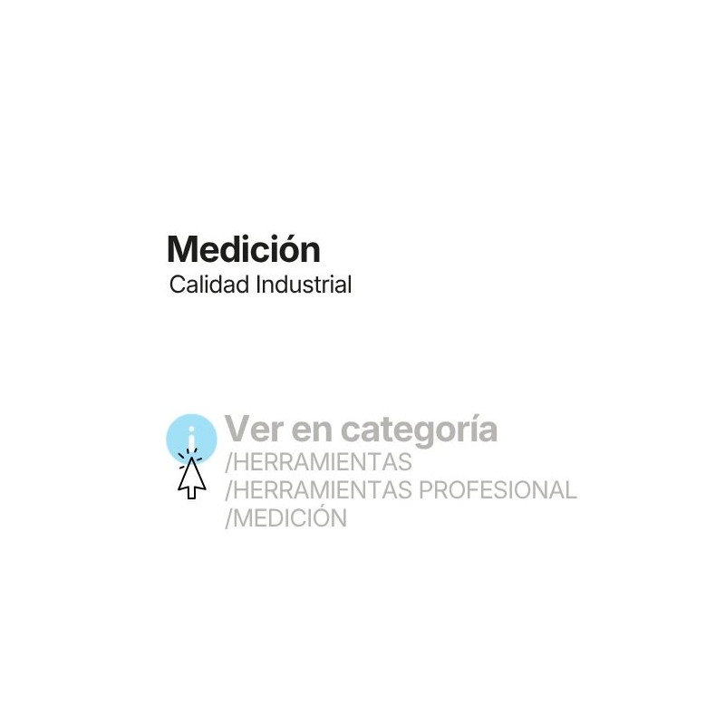 Consulte más artículos de Medición disponibles en el catálogo DOGHER