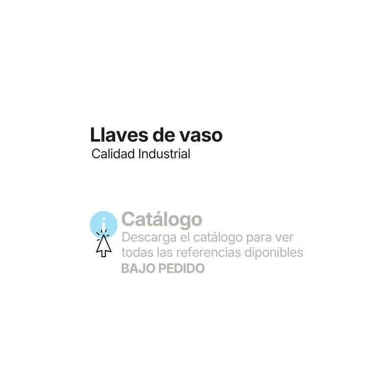 Consulte más Llaves de vaso disponibles en el catálogo DOGHER