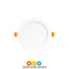 Downlight LED Redondo EMPOTRABLE 12w CCT Ajustable tono luz 1200Lm 168x7mm Blanco GORT SILVER