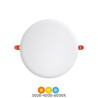 Downlight LED Redondo DIÁMETRO AJUSTABLE 18w CCT Ajusable tono luz 1620Lm Blanco GORT SILVER