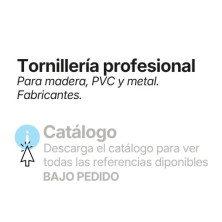 Fabricante de tornillería profesional para madera, PVC y metal.