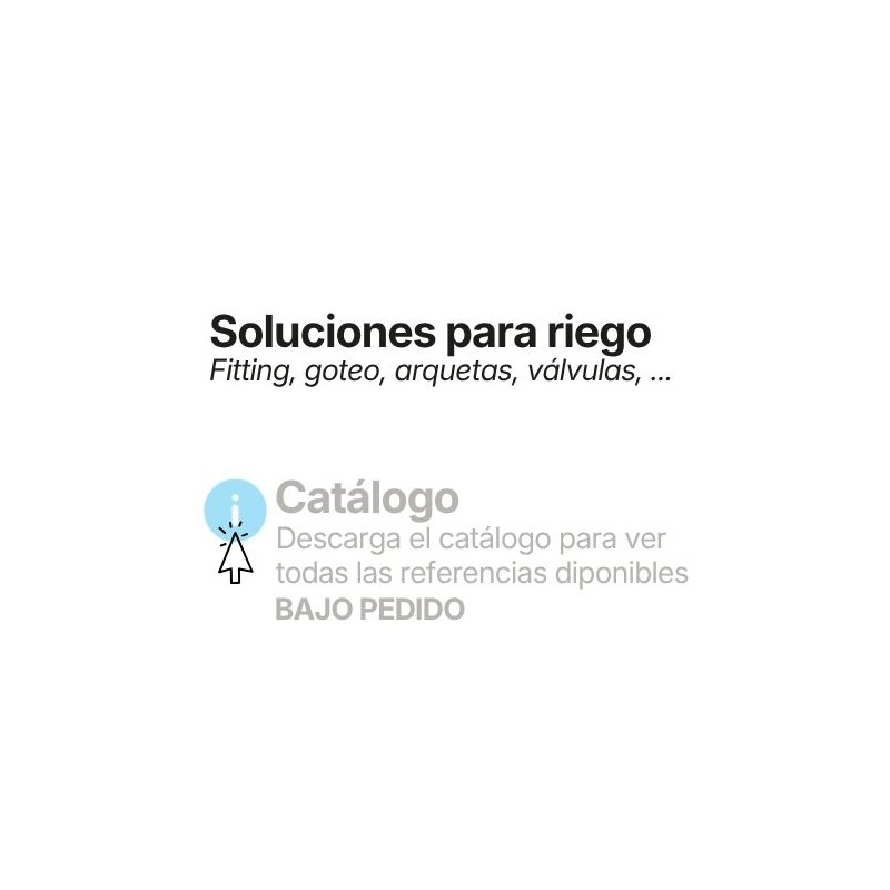 Fitting, soluciones para el riego calidad profesional.