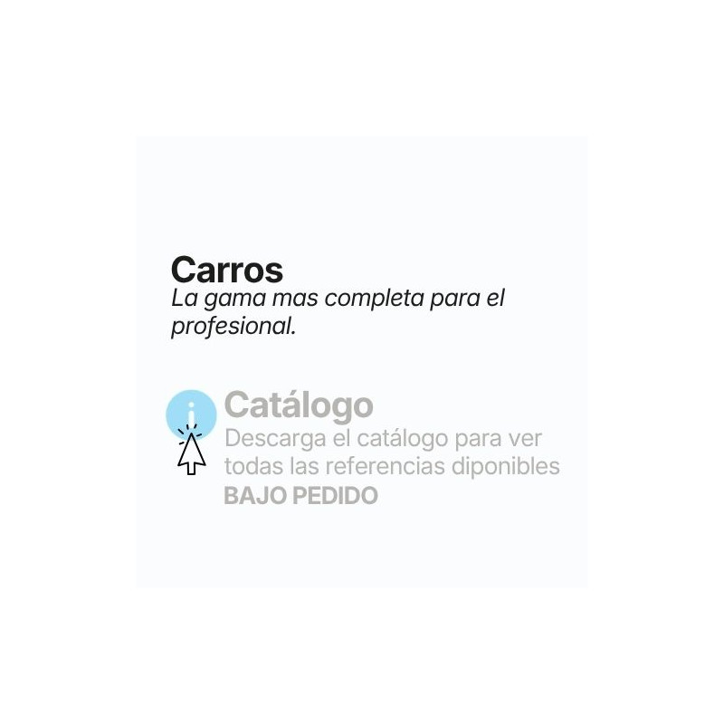 CARROS Descargue el catálogo para ver todas las referencias