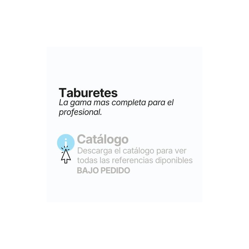 TABURETES Descargue el catálogo para ver todos los artículos