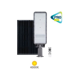 Farola solar LED 13w 4000K 2300Lm 618x175x86mm con mando IP65 Pro Line Longbia GSC