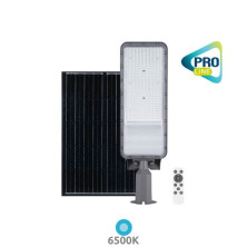 Farola solar LED 13w 6500K 2300Lm 618x175x86mm con mando IP65 Pro Line Longbia GSC