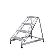 Taburete profesional aluminio peldaño ancho Cargo 4 peldaños SVELT