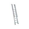 Escalera de apoyo peldaño ancho 20 cm con barandilla SVELT
