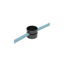 Pack 2 soportes de pared para cable textil Negro CREATIVE CABLES