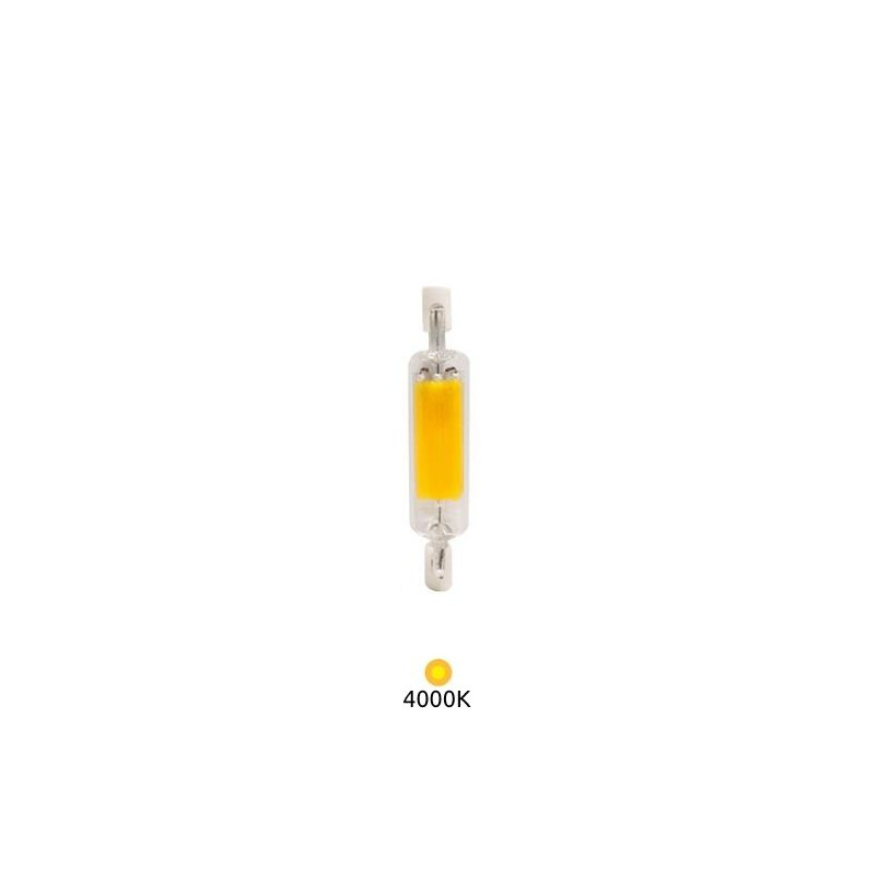 Bombilla lineal LED COB 78mm R7s 4,5W 4000K GSC ÚLTIMAS UNIDADES