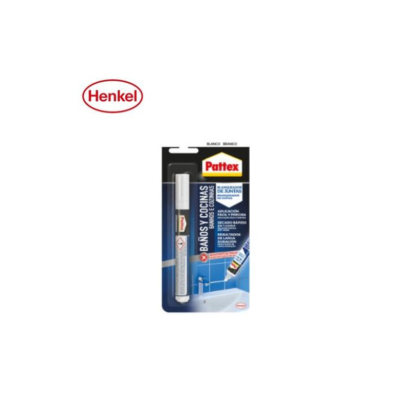 Pattex Blanqueador de Juntas 7ml Blanco ÚLTIMAS UNIDADES