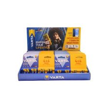 Expositor se sobremesa pilas 4+4 (13 Blíster AAA (4903121448) + 10 Blíster AA (4906121448)) VARTA