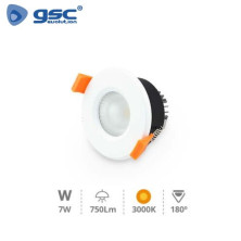 Aro redondo LED COB Blanco 7w 750Lm 3000K Diámetro 84x56mm BUJIS GSC ÚLTIMAS UNIDADES