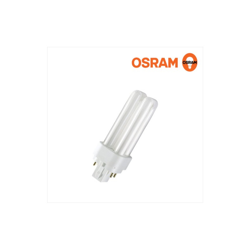 Bombilla Bajo Consumo PLC 26w 4 Pins G24Q-3 4000K 1800Lm DULUX D/E OSRAM ÚLTIMAS UNIDADES