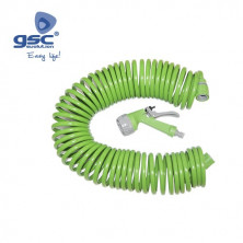 Manguera espiral 15m Kit con pistola 7 funciones GSC C1/8