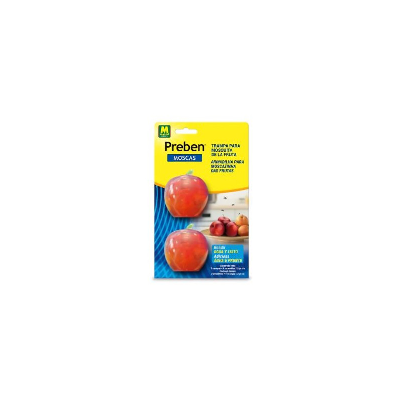PREBEN Trampa para mosca de la fruta (2 unidades) MASSÓ