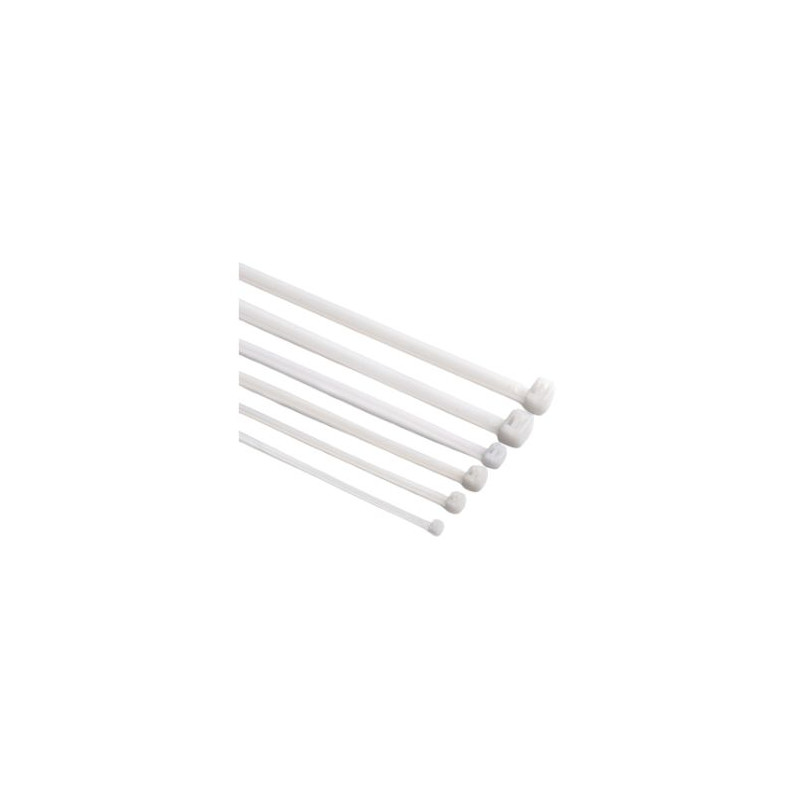 Bridas 100% Nylon 170x3,5mm Natural Bolsa 100 unidades GSC