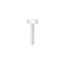 Taco brida presión blanco Diámetro 8mm (Bolsa de 50 unidades) FAMATEL