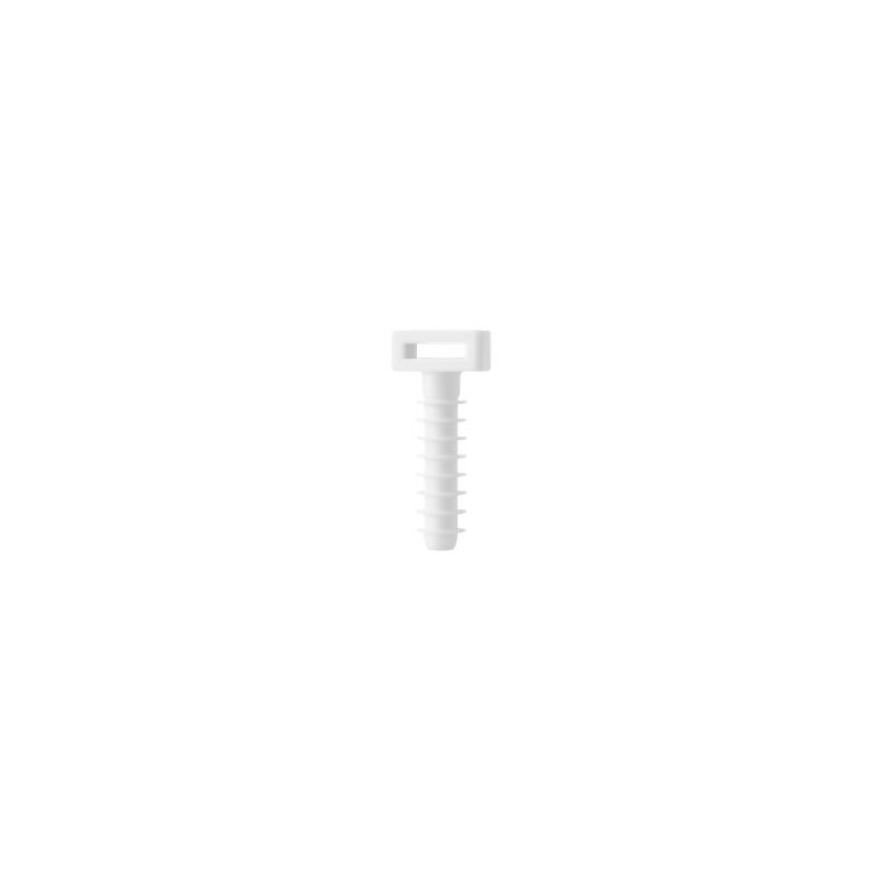 Taco brida presión blanco Diámetro 8mm (Bolsa de 50 unidades) FAMATEL
