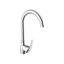 Grifo Monomando fregadero caño curvado cromado Serie Niágara GIFONT