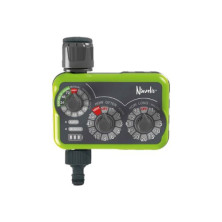 Programador de riego analógico (Funciona con 2 pilas AAA) IP54 NAVELIS