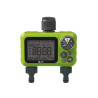 Programador de riego digital con 2 salidas (Funciona con 2 pilas AAA) IP54 NAVELIS