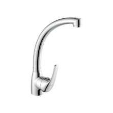 Grifo Monomando fregadero caño semicurvado cromado Serie Niágara GIFONT