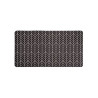 Alfombra de cocina PVC 44x71cm Negro / Blanco DOVELIS