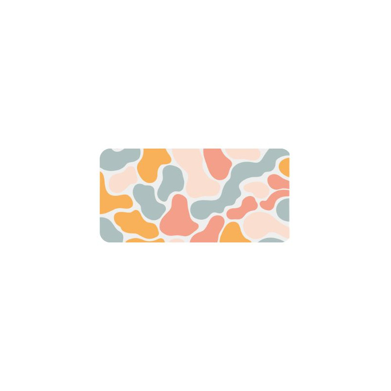 Alfombra de cocina PVC 44x120cm Multicolor DOVELIS