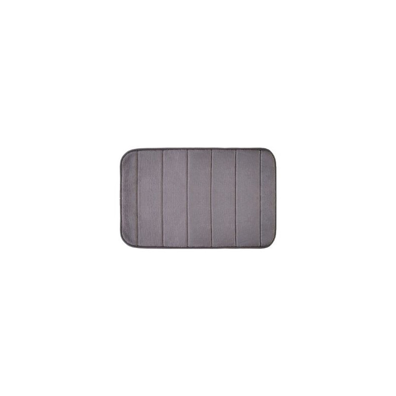 Alfombra de baño de espuma 40x60cm Gris DOVELIS