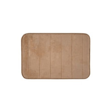 Alfombra de baño de espuma 40x60cm Beige DOVELIS