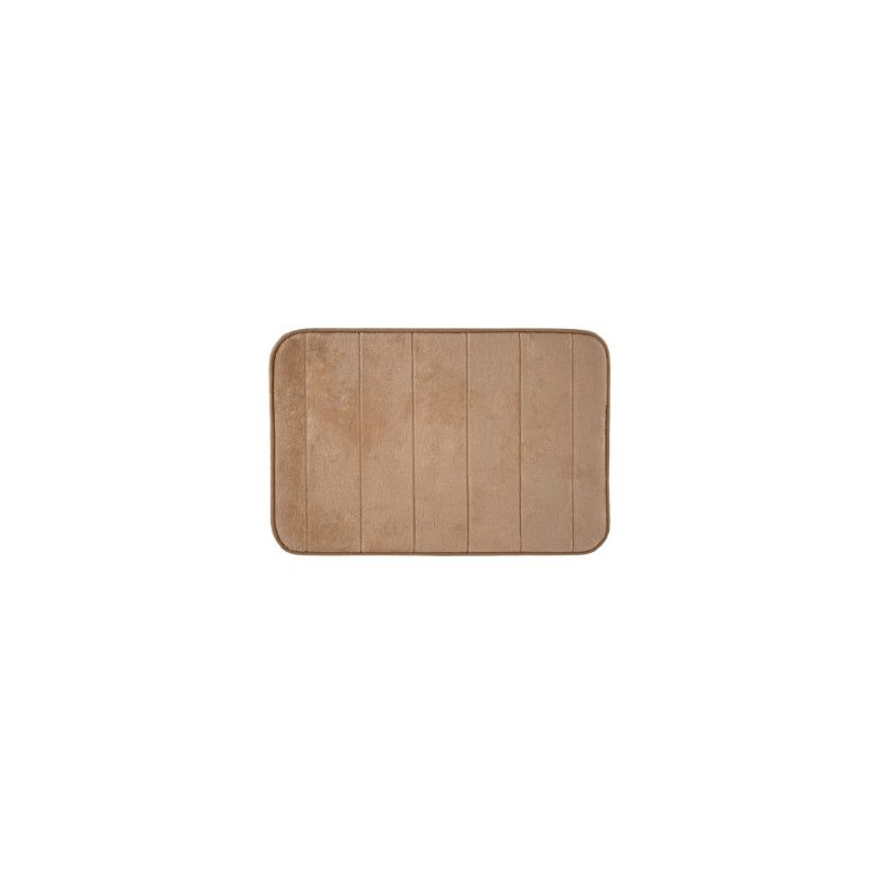 Alfombra de baño de espuma 40x60cm Beige DOVELIS