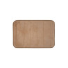 Alfombra de baño de espuma 40x60cm Beige DOVELIS