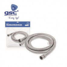 Flexo ducha acero inoxidable cromado 1.5 m Diámetro 13x1500mm GSC C50/100