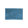 Alfombra de baño de chenilla 40x60cm Azul DOVELIS