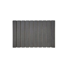 Alfombra de baño de secado rápido de diatomita plegable 60x40cm Gris DOVELIS