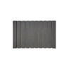 Alfombra de baño de secado rápido de diatomita plegable 60x40cm Gris DOVELIS