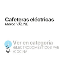 Cafeteras eléctricas, consultar en ELECTRODOMÉSTICOS PAE