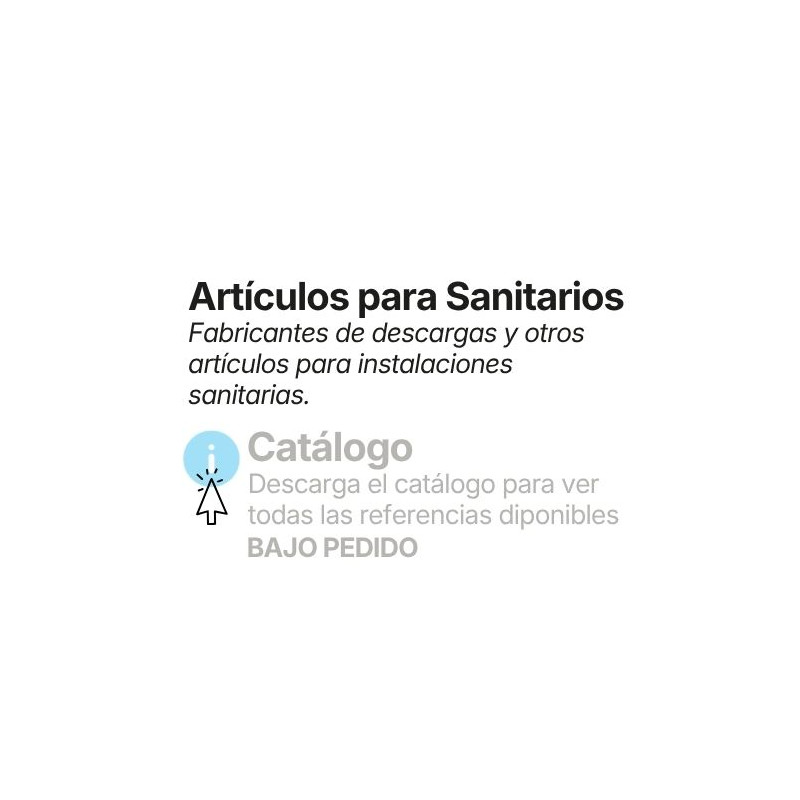 Sistemas para instalaciones sanitarias. Descargue el catálogo para consultar todos los artículos.