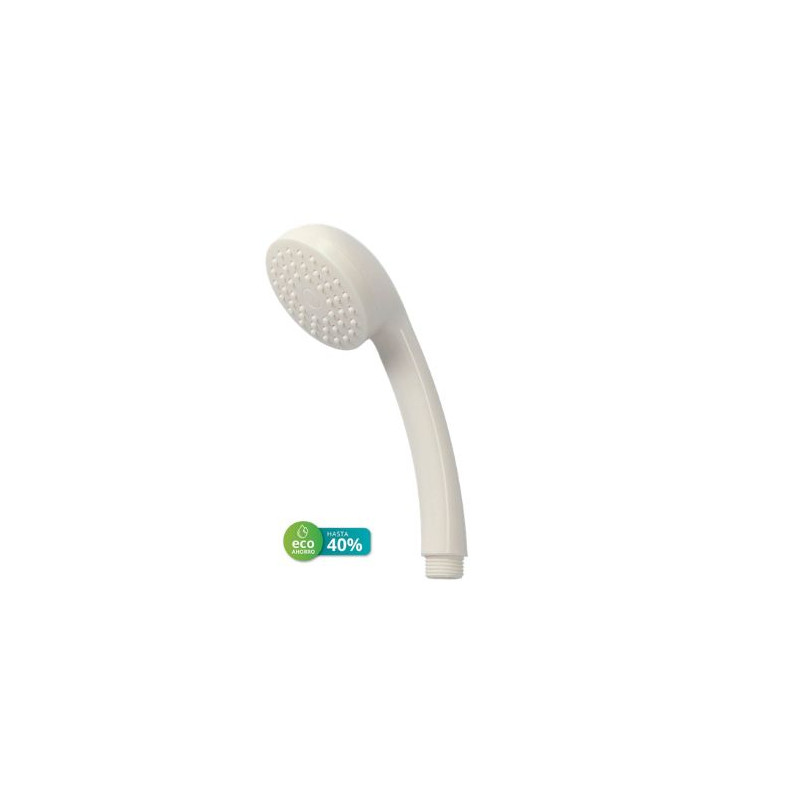 Teléfono de ducha ECO ahorro 73 mm simple Blanco GIFONT