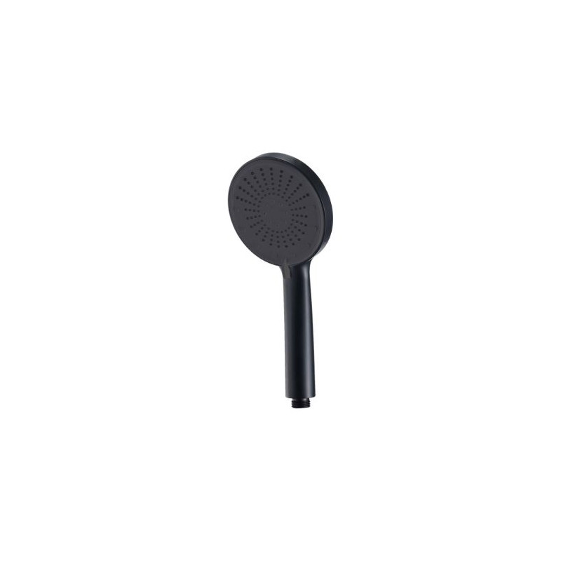 Teléfono de ducha 5 funciones Diámetro 115x255mm Negro mate Lusaka GIFONT