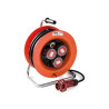 Enrollacable 30m 4x2,5mm 3 tomas CETAC 3P+TT con neopreno IP67 380V FAMATEL