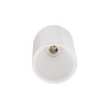 Portalámpara E27 Superficie Alto Blanco GSC