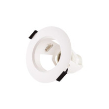 Portalámpara E27 Empotrable Diámetro 120mm Blanco GSC